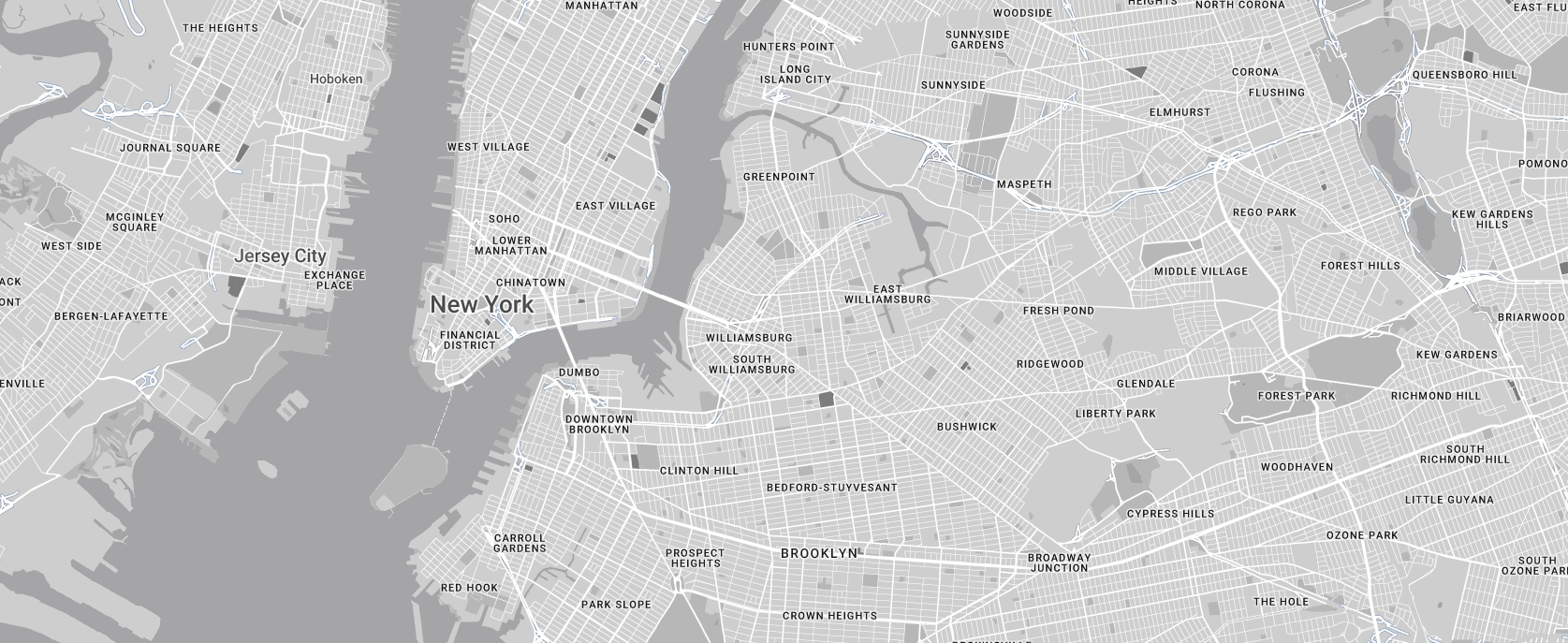 NYC Map Banner